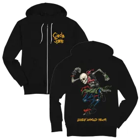 2024 Tour Zip-Up Hoodie (Black)