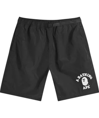 A Bathing Ape Men's College Beach Shorts