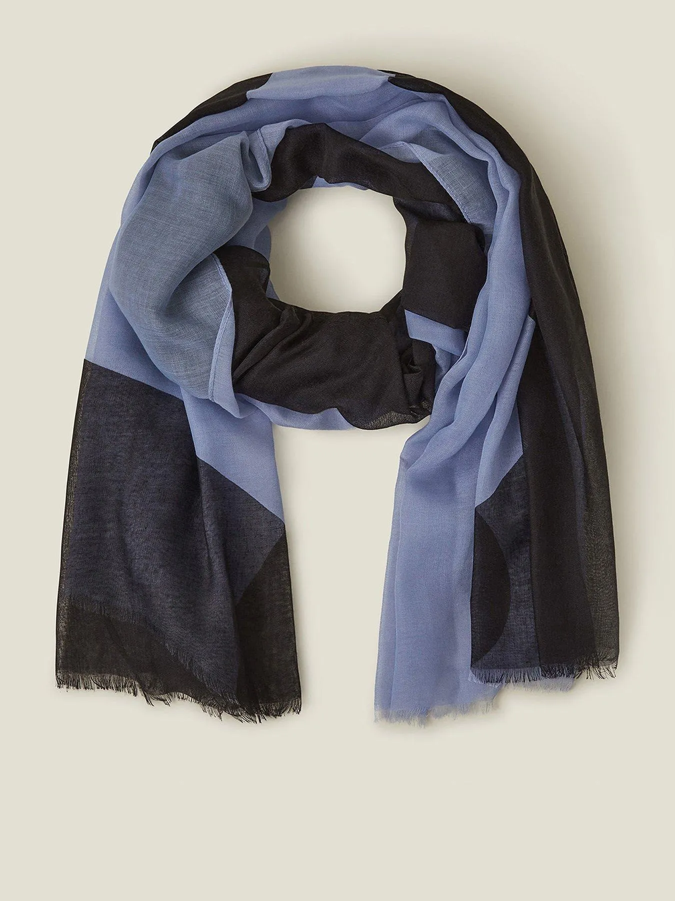 Accessorize Wave Print Scarf