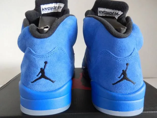 Air Jordan 5 Blue Suede