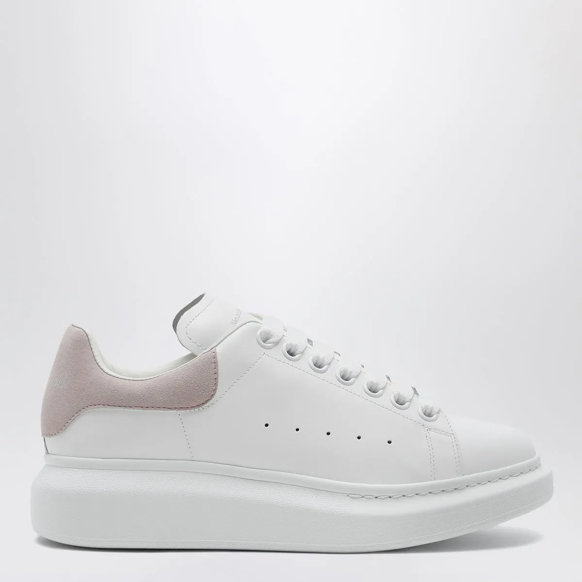 Alexander McQueen    Alexander Mc Queen White And Pink Oversized Sneakers