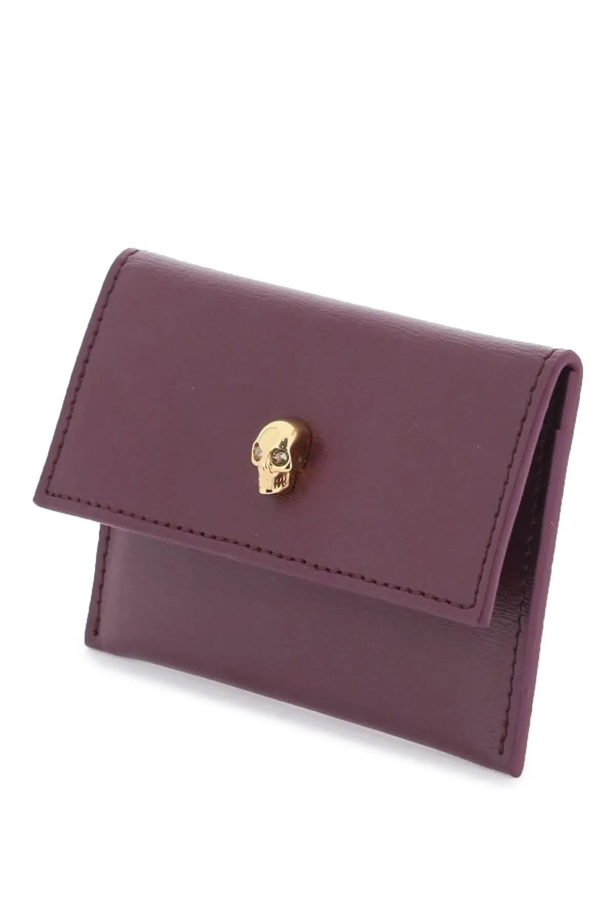 Alexander McQueen    Alexander Mcqueen Envelope Skull Card Holder Pouch