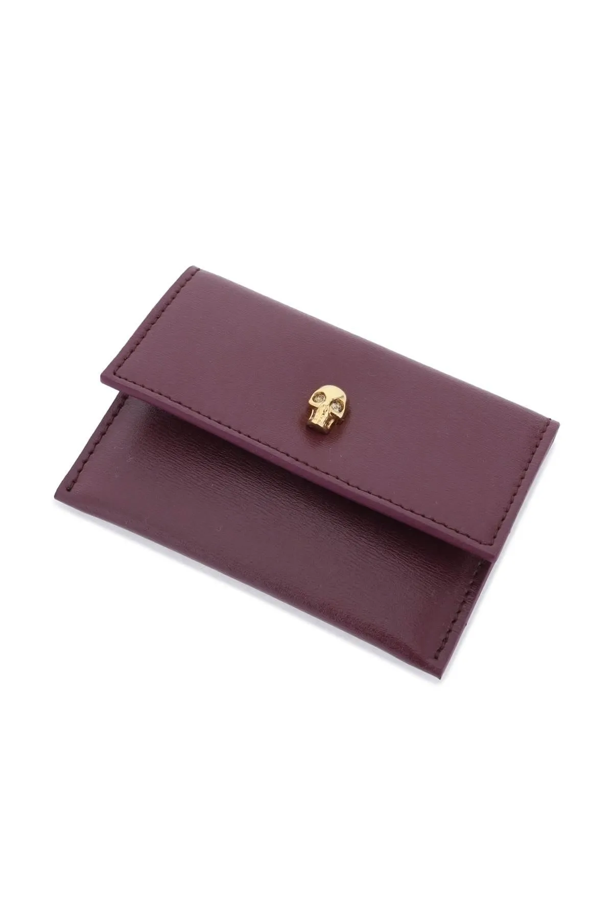 Alexander McQueen    Alexander Mcqueen Envelope Skull Card Holder Pouch