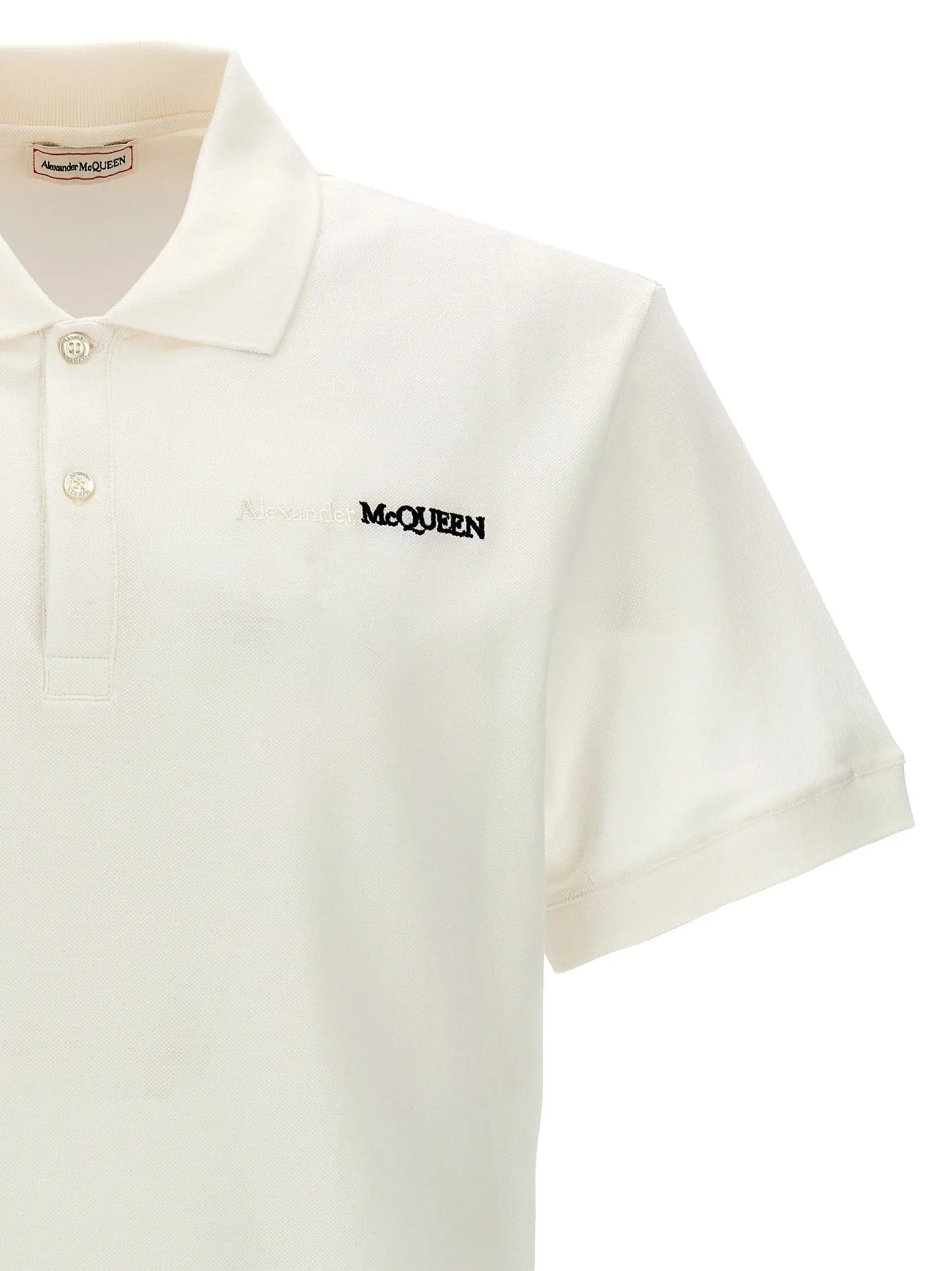 Alexander McQueen    Alexander Mcqueen Logo Polo Shirt