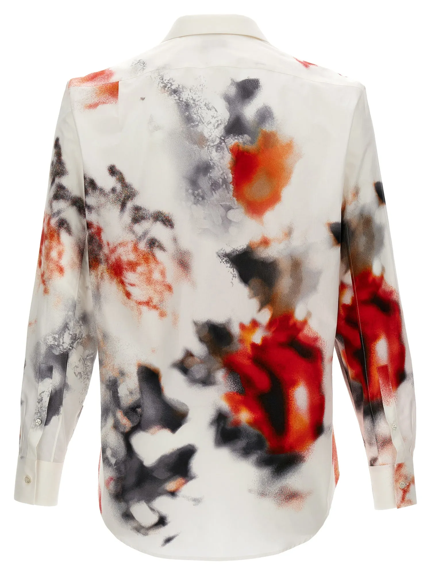 Alexander McQueen    Alexander Mcqueen 'Obscured Flower' Shirt