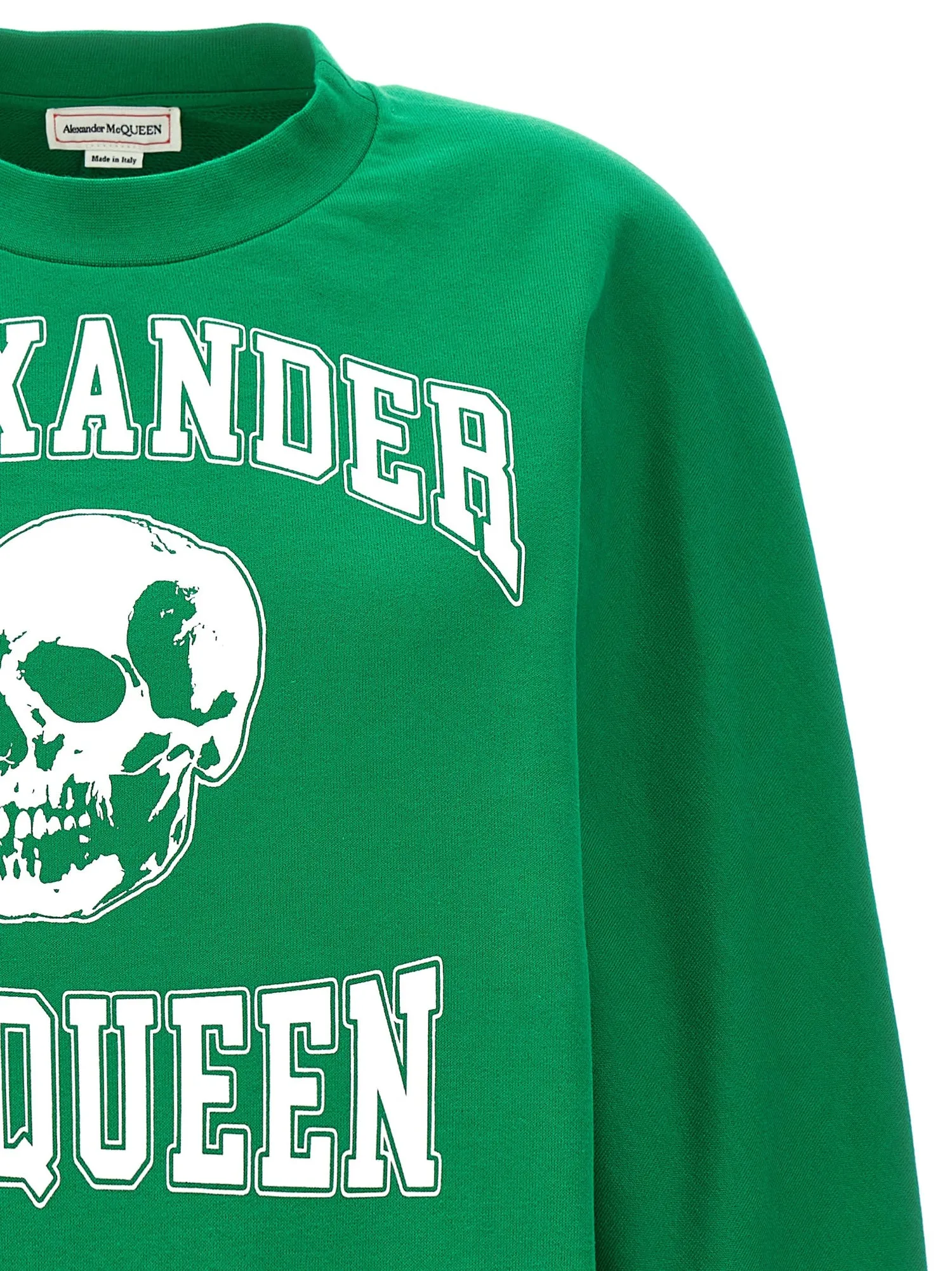 Alexander McQueen    Alexander Mcqueen 'Varsity Skull' Sweatshirt