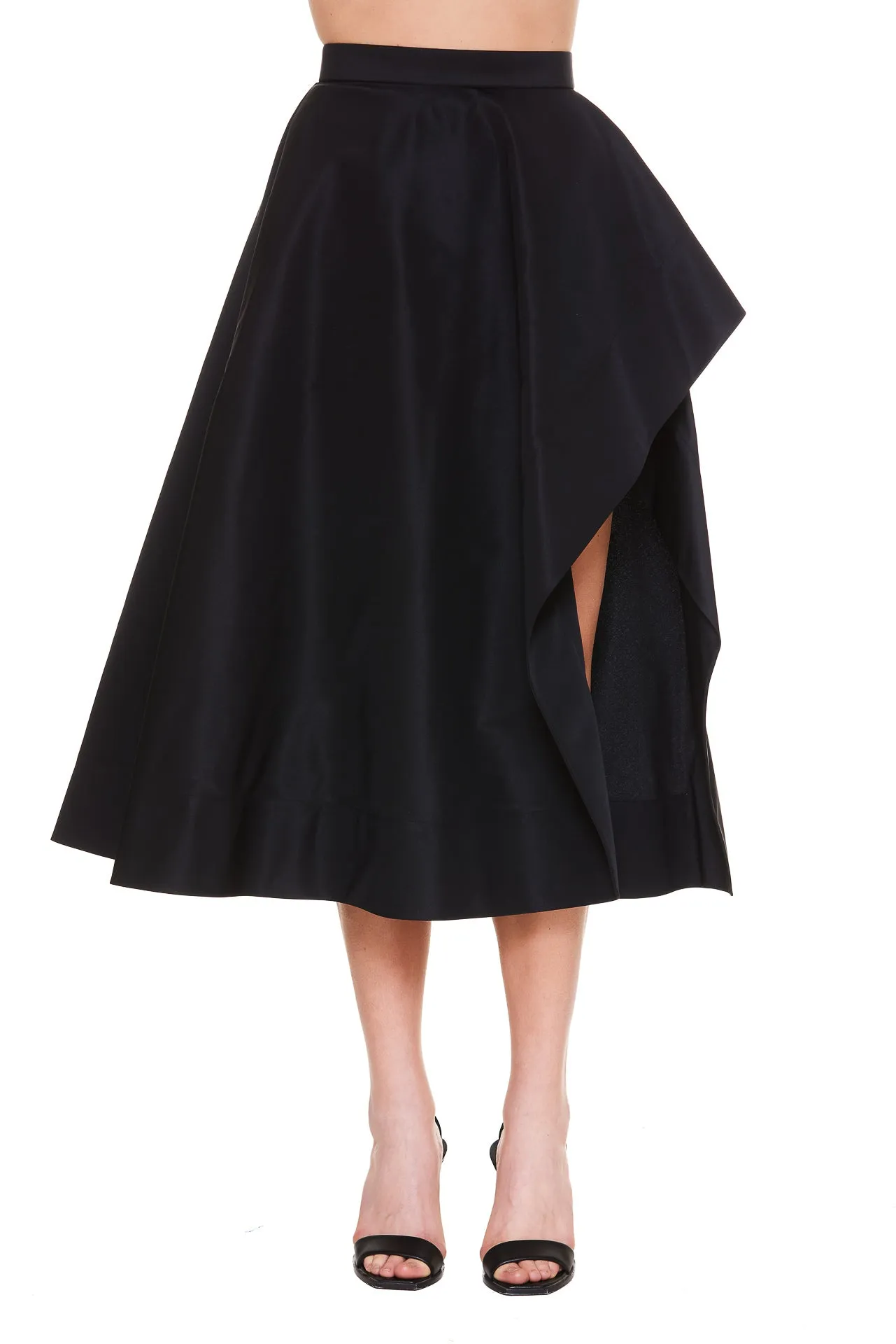 Alexander McQueen Asymmetric Flared Skirt