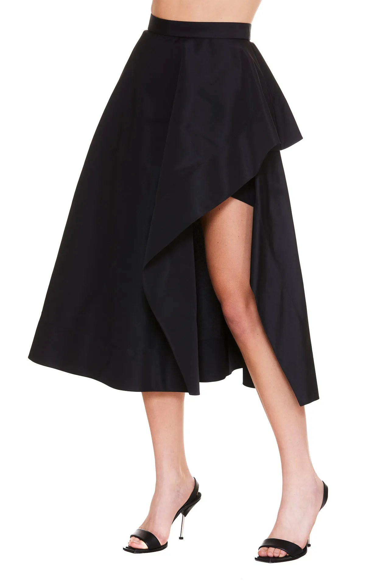 Alexander McQueen Asymmetric Flared Skirt