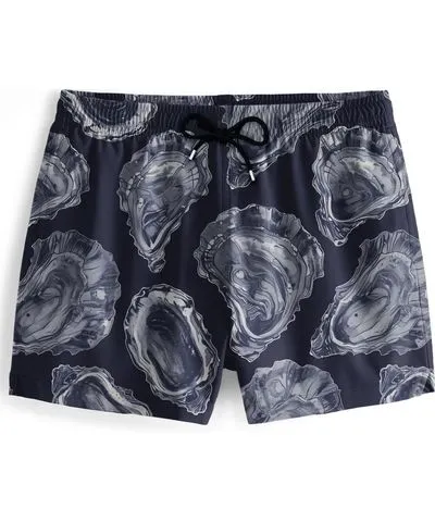 Aloha from Deer Men's Neutrals Oysters Swimming Shorts