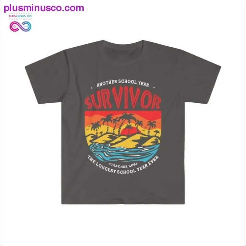 Another School Year Survivor Teachers Funny T-shirt (Dark