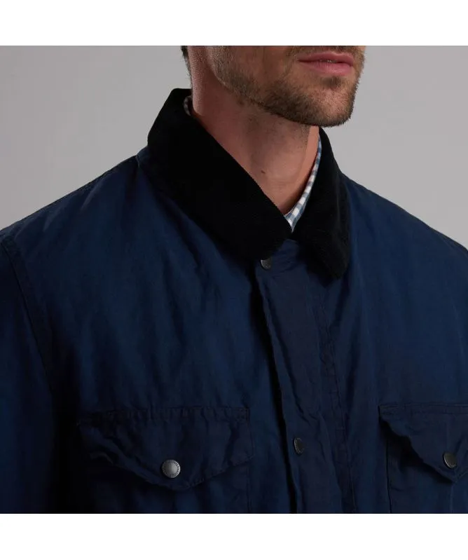 Barbour International Steve McQueen™ Lawtell Waxed Cotton Jacket | Royal Navy