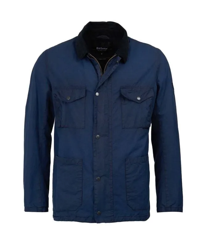 Barbour International Steve McQueen™ Lawtell Waxed Cotton Jacket | Royal Navy