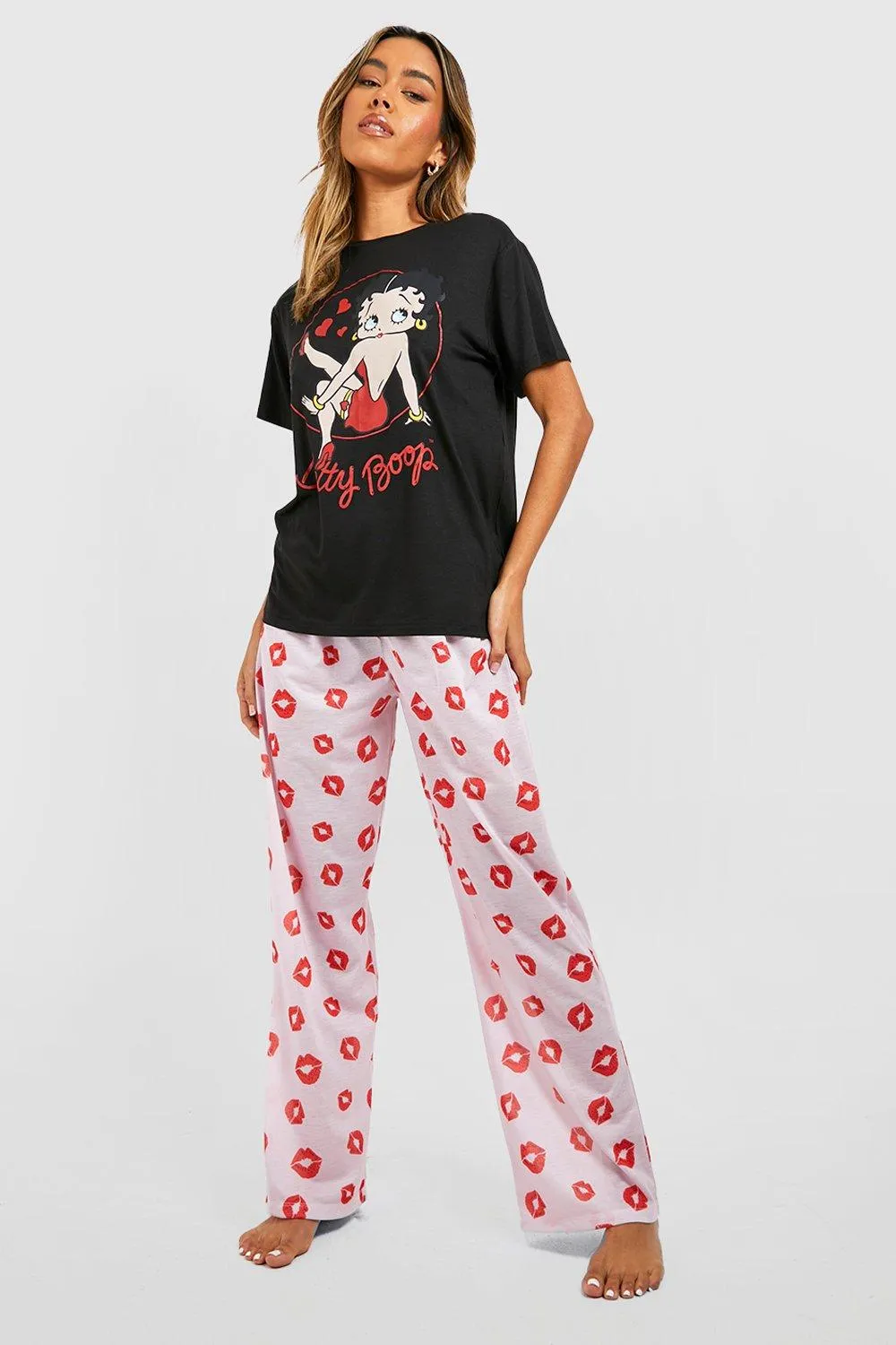 Betty Boop Pajama Pants Set