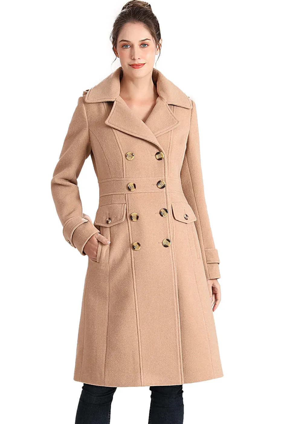 BGSD Women Ady Wool Pea Coat