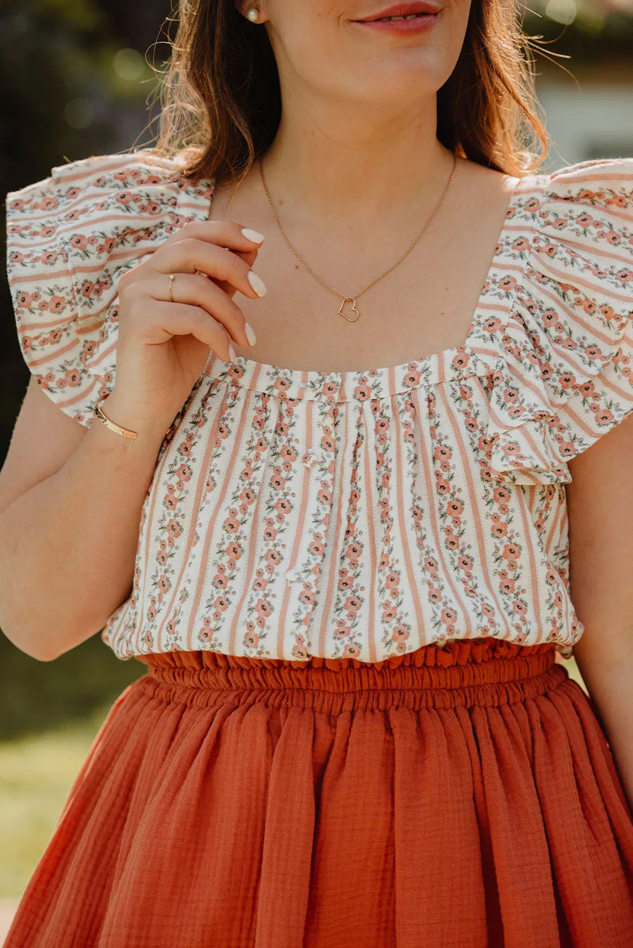 Blouse Suzanne Camélia