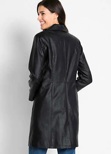 bonprix Faux Leather Trench Coat | Grattan