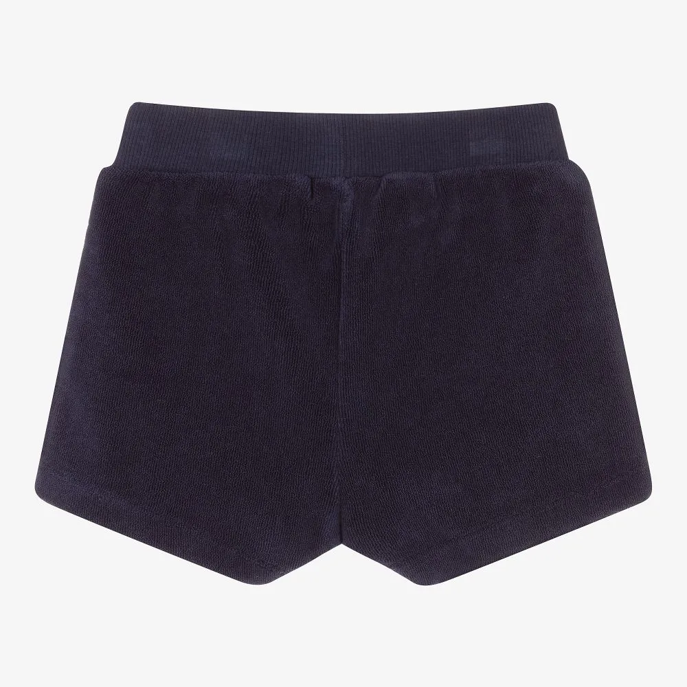 Boys Blue Cotton Shorts