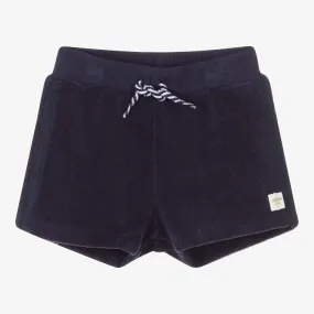 Boys Blue Cotton Shorts