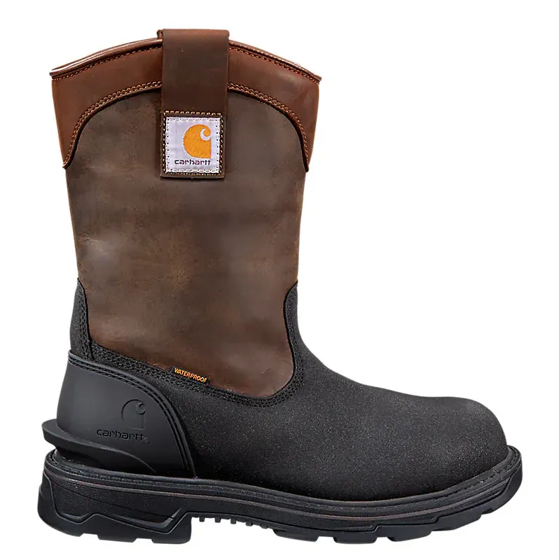 Carhartt IRONWOOD INSULATED 11 ALLOY TOE WELLINGTON 9M Brown Oil Tanned/Black Coated