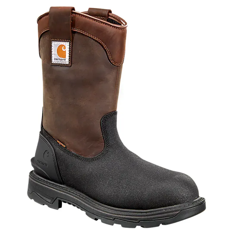 Carhartt IRONWOOD INSULATED 11 ALLOY TOE WELLINGTON 9M Brown Oil Tanned/Black Coated