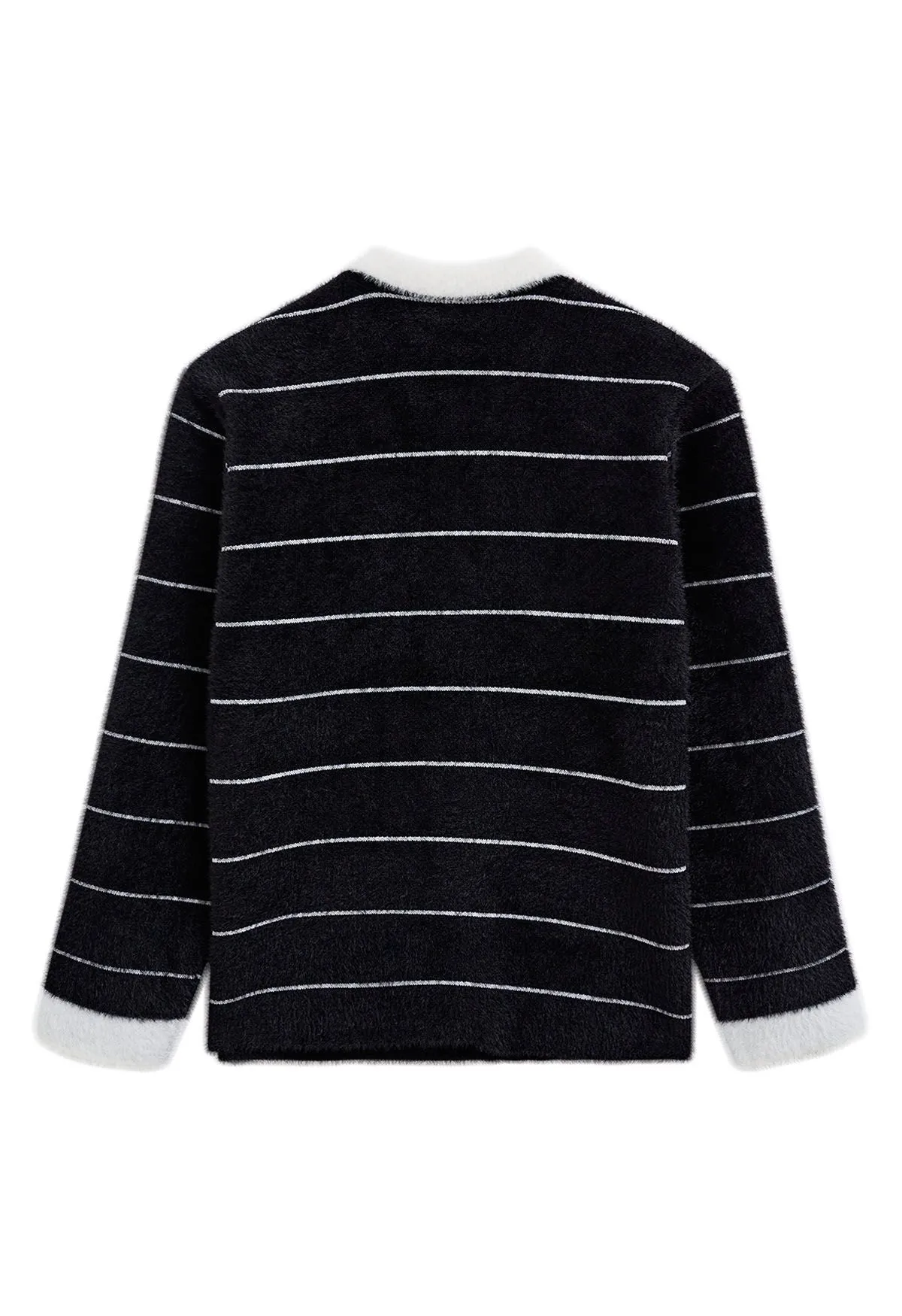 Chicwish  |Stripes Casual Style Bi-color Long Sleeves Party Style