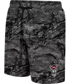 Colosseum Men's RealTree by Colosseum Athletics NCAA NC State Wolfpack Huran Board Shorts