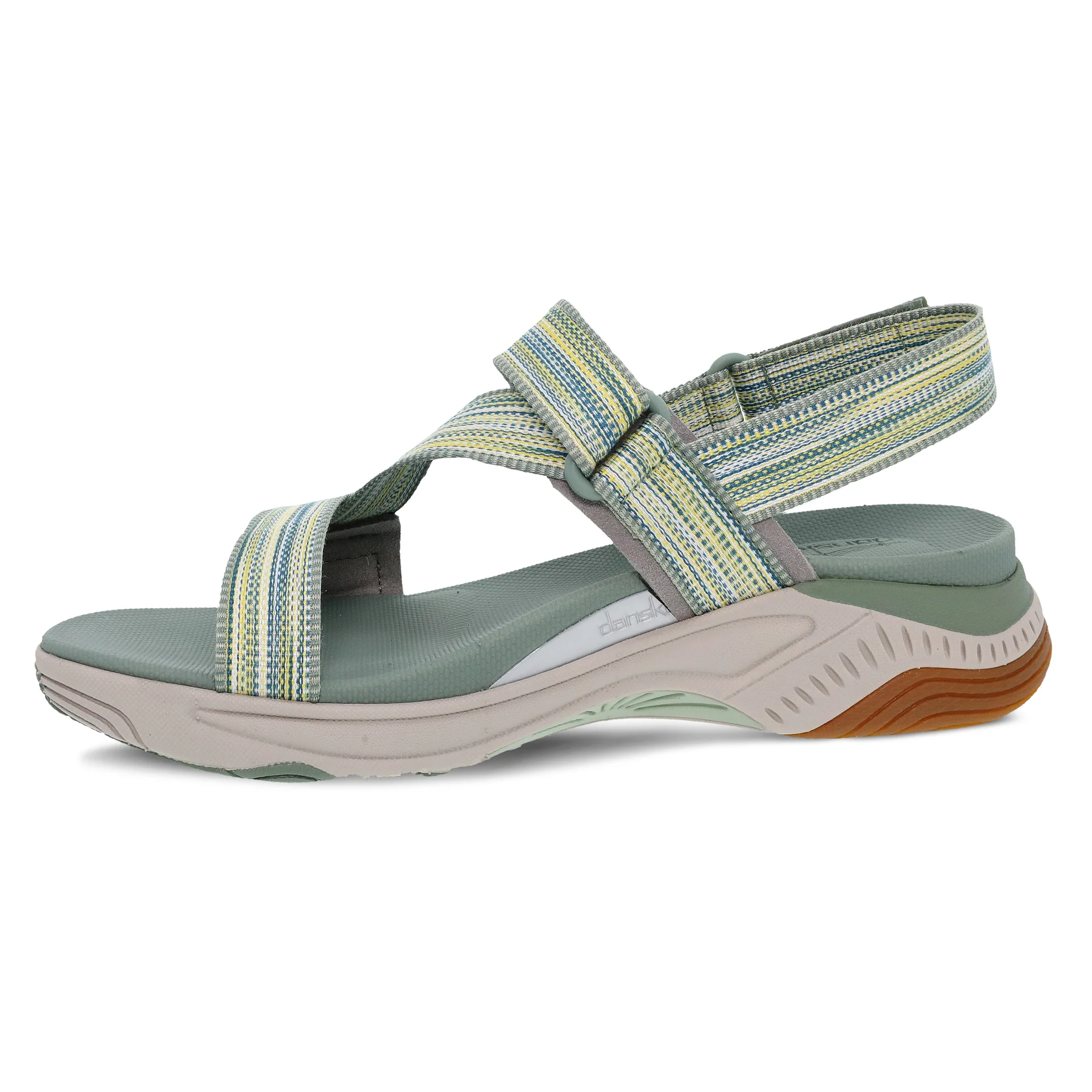 Dansko Women’s Rayna Sandals-Sage Multi Webbing