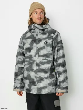 DC Basis Print Snowboard jacket (cloud cover)