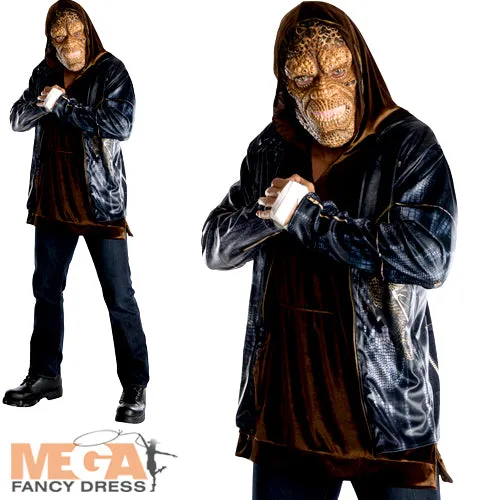 DC Suicide Squad Killer Croc Men Villain Costume