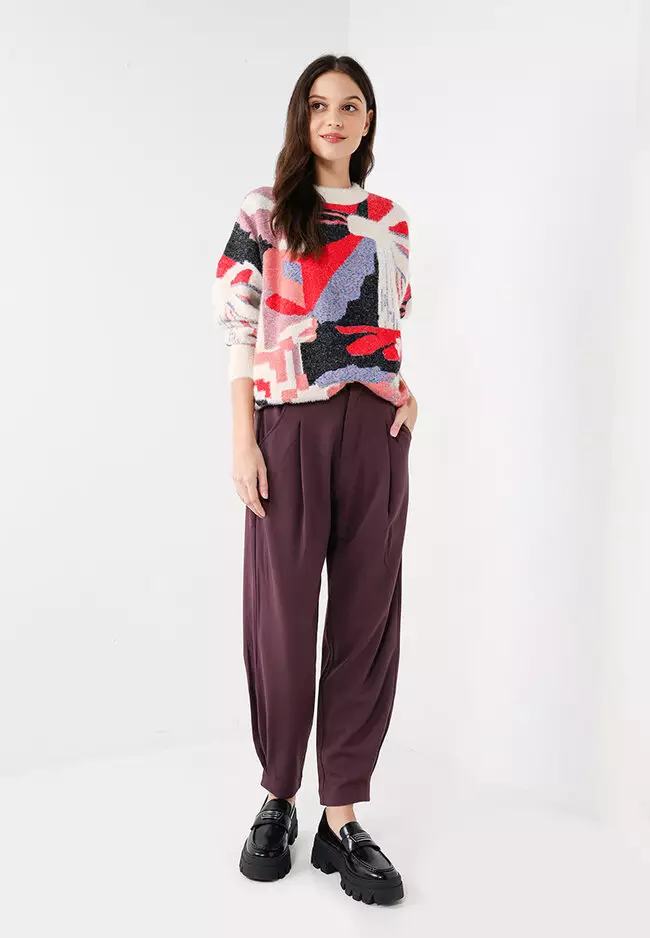 Desigual Multicolor Geometric Sweater