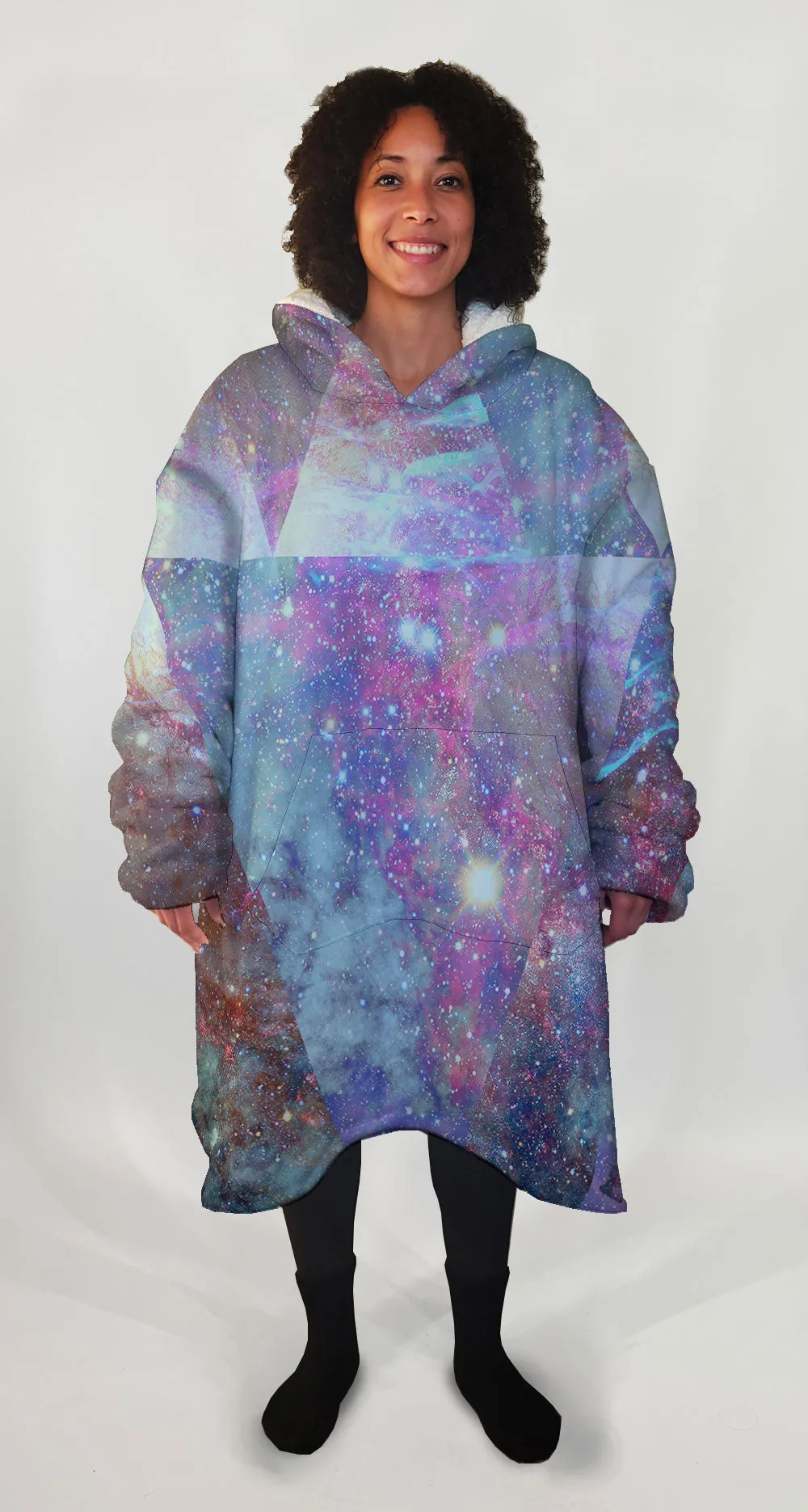 Distorted Space Big Hoodie