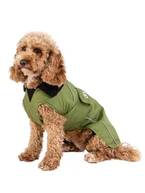 Dryrobe Dog Coat Dark Green/Black