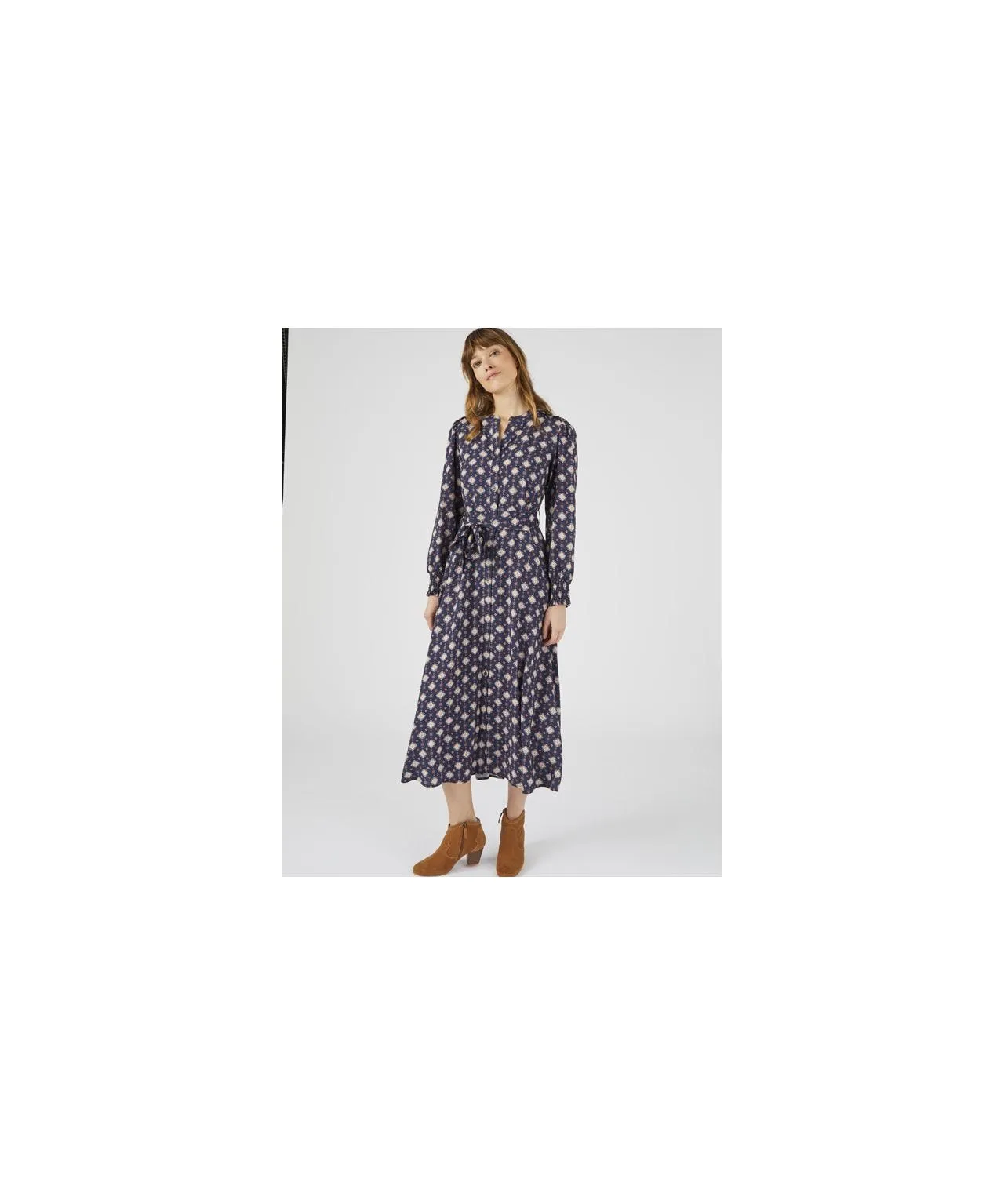 Ecovero Printed Shirt Dress