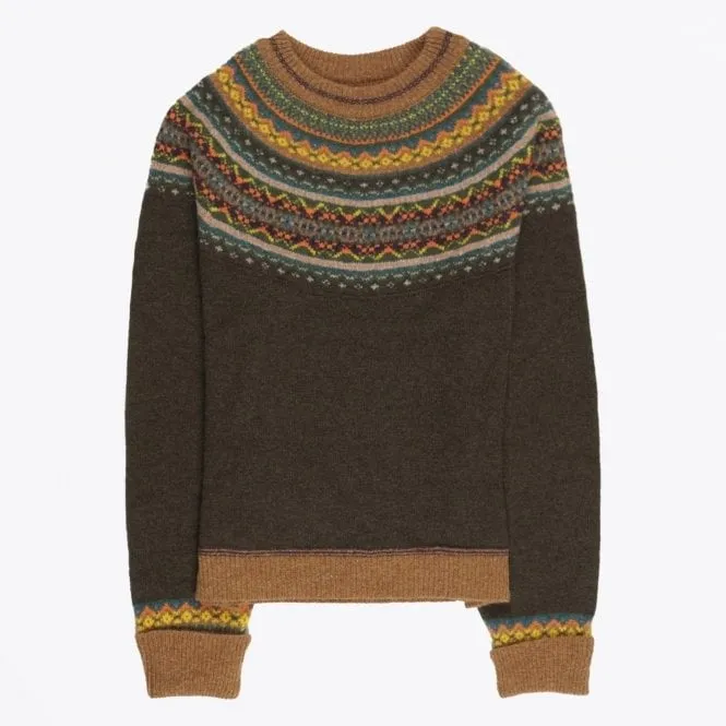 ERIBÉ Womens Alpine Sweater in Highland