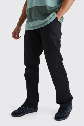 Fixed Waist Relaxed Fit Pants