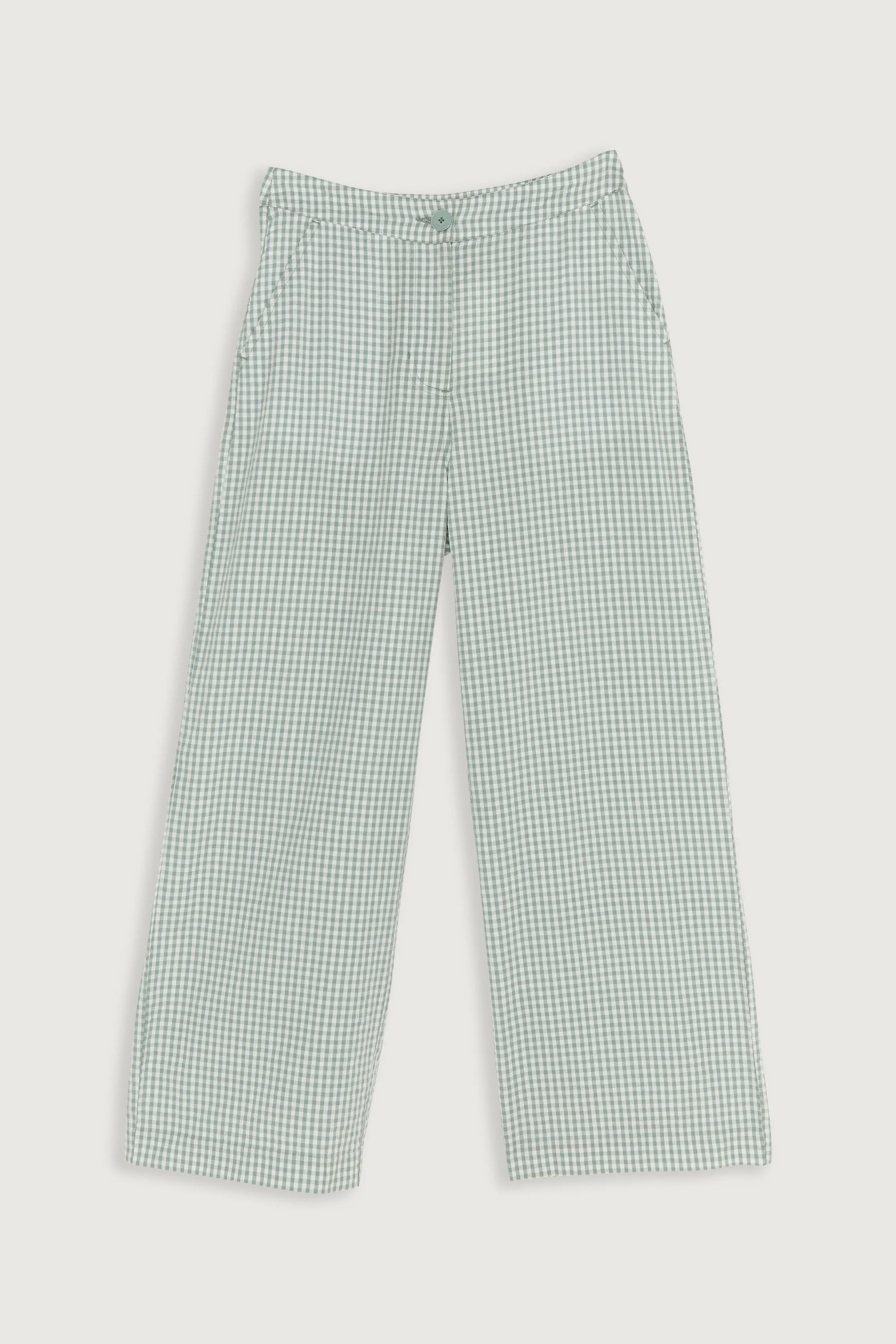 GINGHAM PANTS