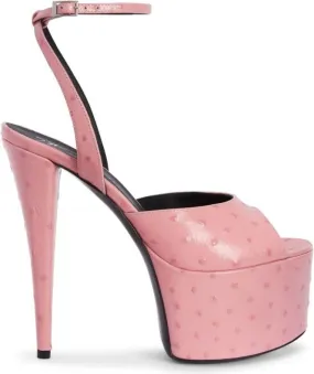 Giuseppe Zanotti GZ Aida 150mm platform sandals Pink