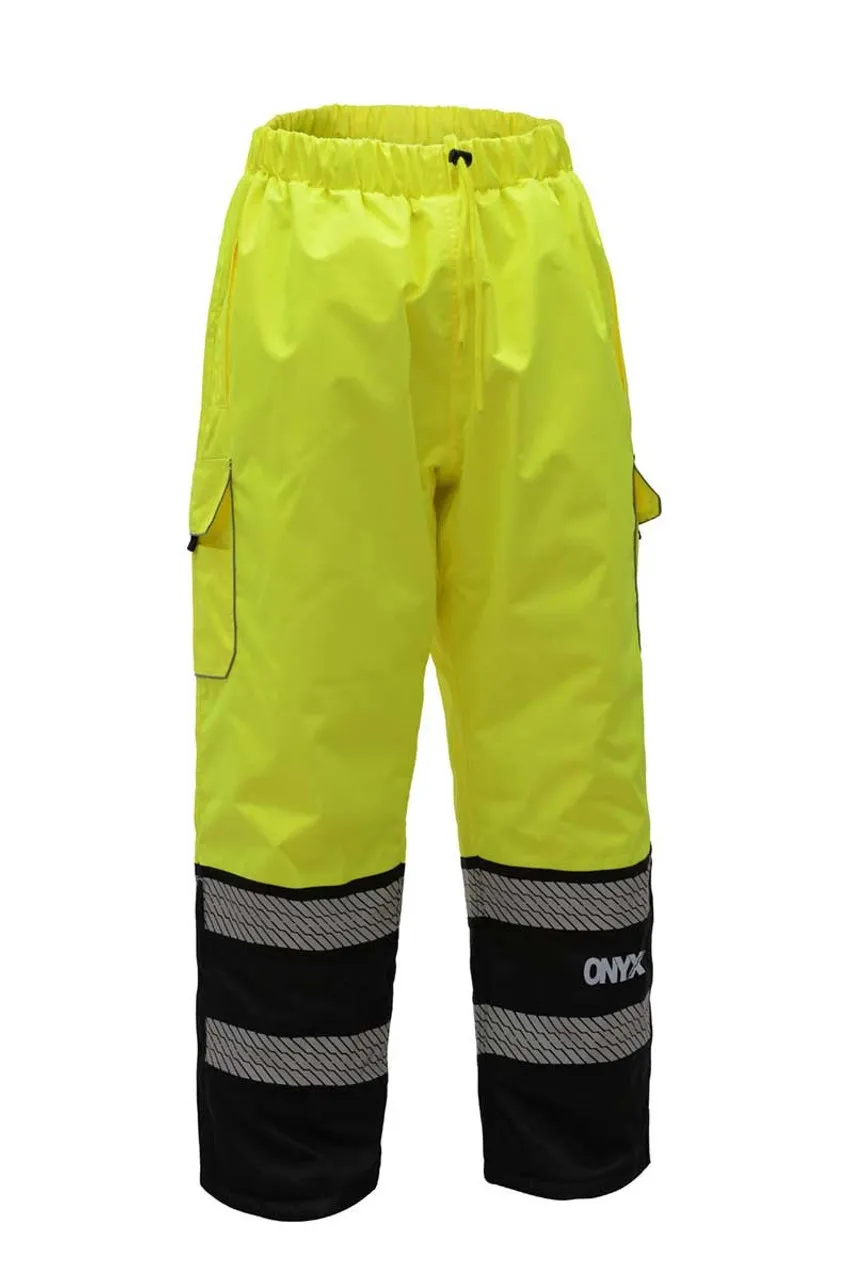 GSS Class E Hi Vis Premium ONYX Lime Insulated Winter Pants (8711)