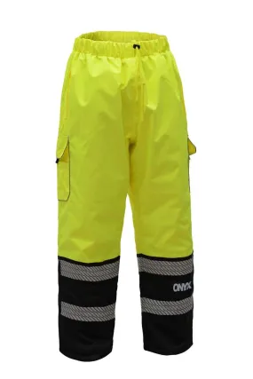 GSS Class E Hi Vis Premium ONYX Lime Insulated Winter Pants (8711)