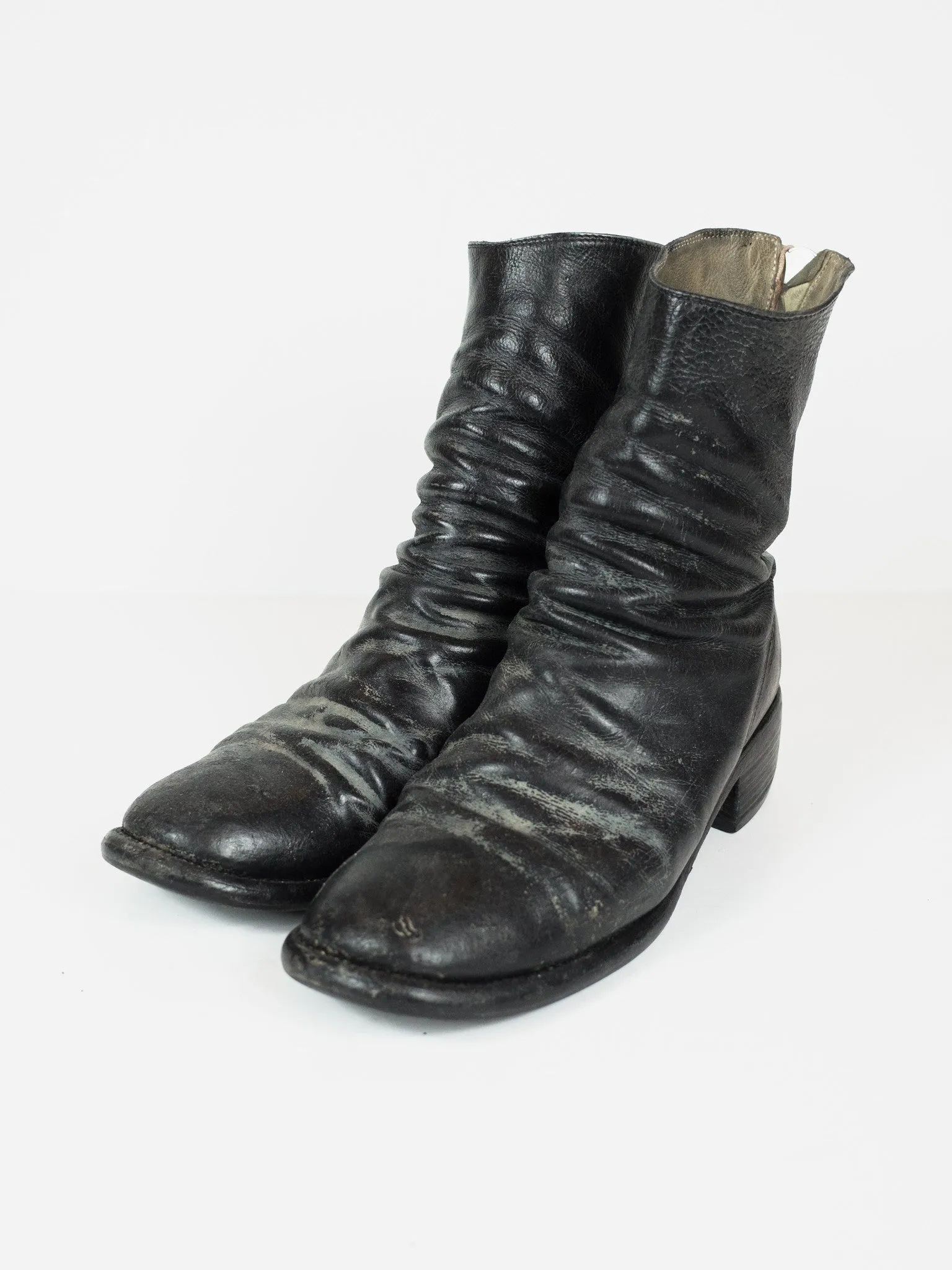 Guidi 788Z Stacked Heel Backzip Boots