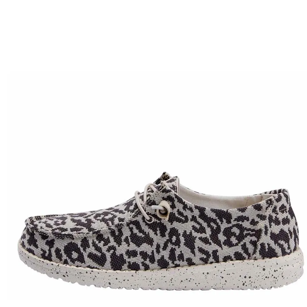 HEYDUDE  WOMENS WENDY KNIT SLIP ON SNEAKER