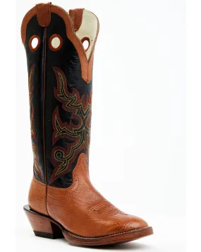 Hondo Boots Men's Spanish Shoulder Western Boots - Round Toe