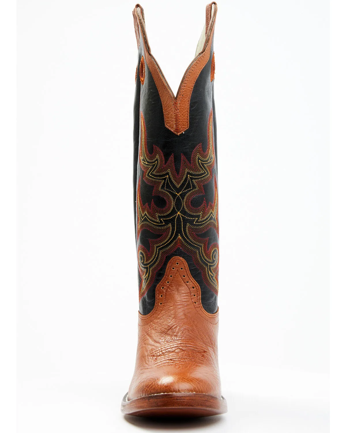 Hondo Boots Men's Spanish Shoulder Western Boots - Round Toe