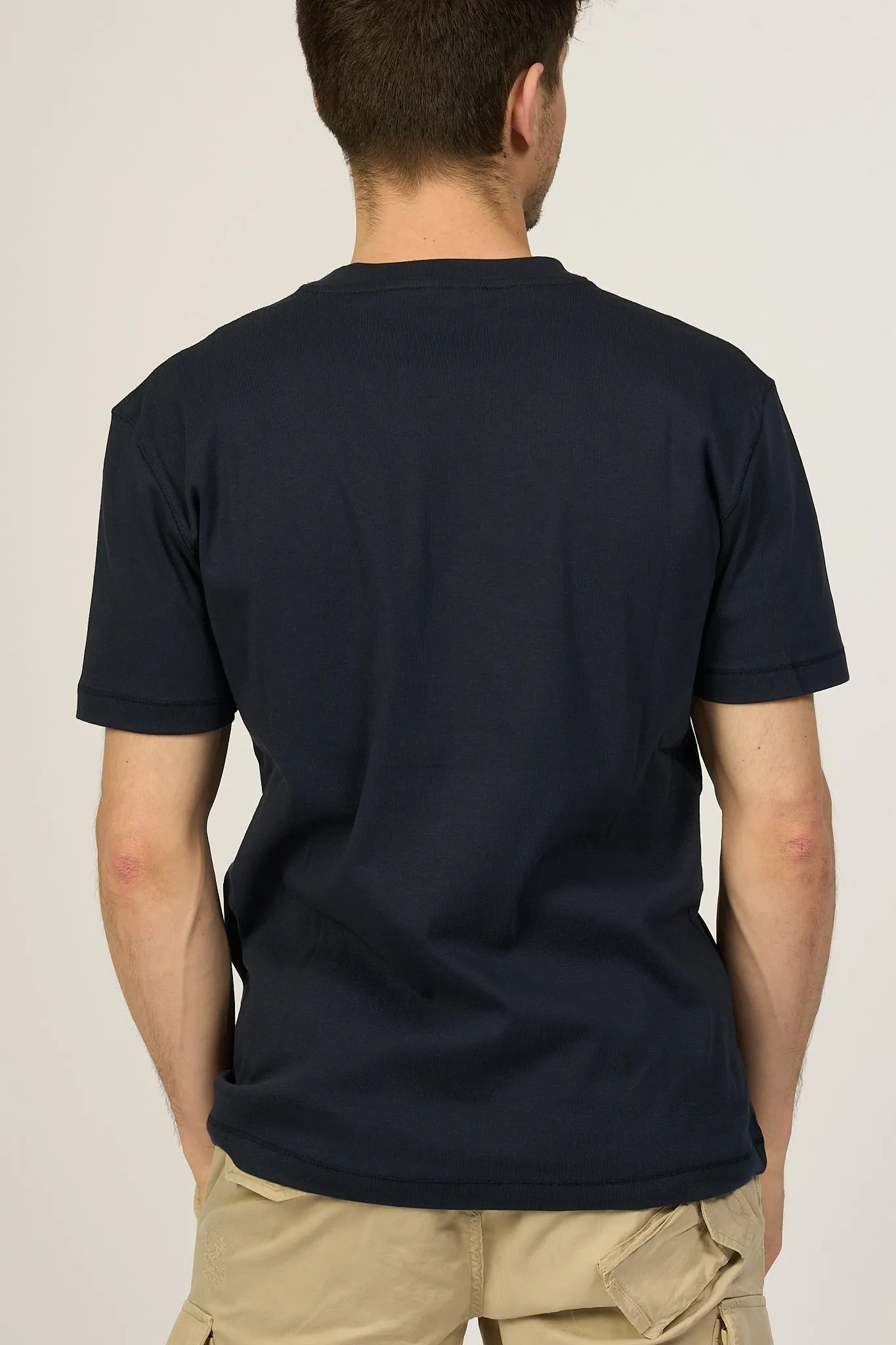 Hosio T-shirt Blu Uomo