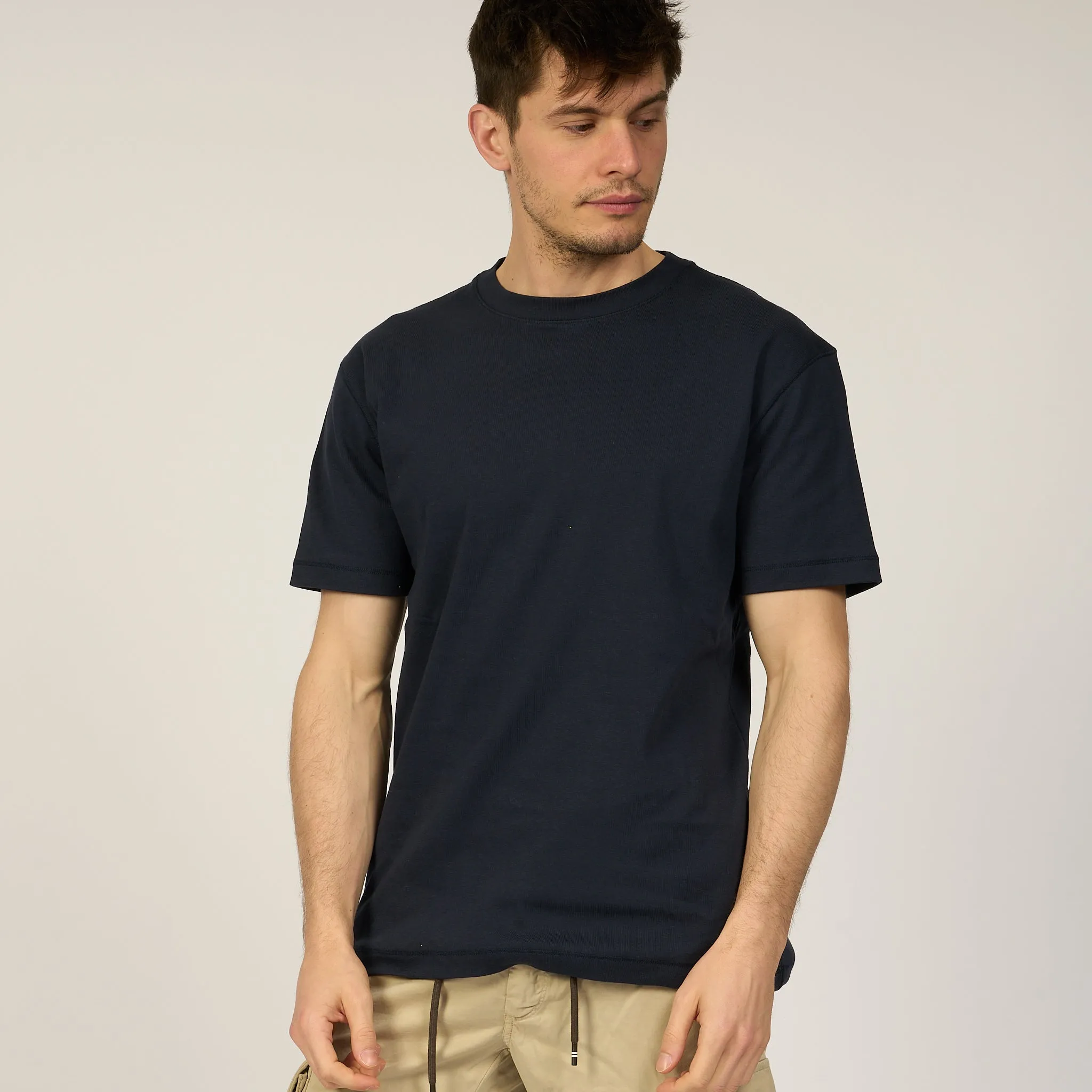 Hosio T-shirt Blu Uomo