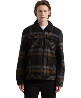 Hurley Men's Nathan Flannel Trucker Jacket