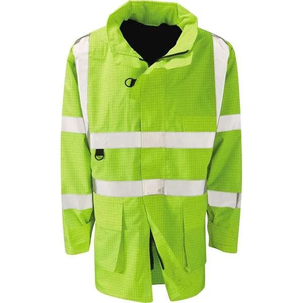 Hydra Flame Hi Vis Etna EN471 FR Anti Static Jacket | Work & Wear Direct