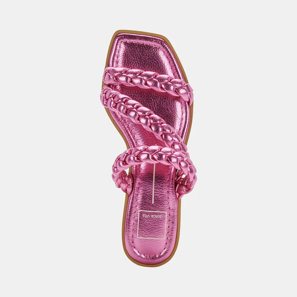 IMAN SANDALS MAGENTA METALLIC STELLA– Dolce Vita 6838350118978