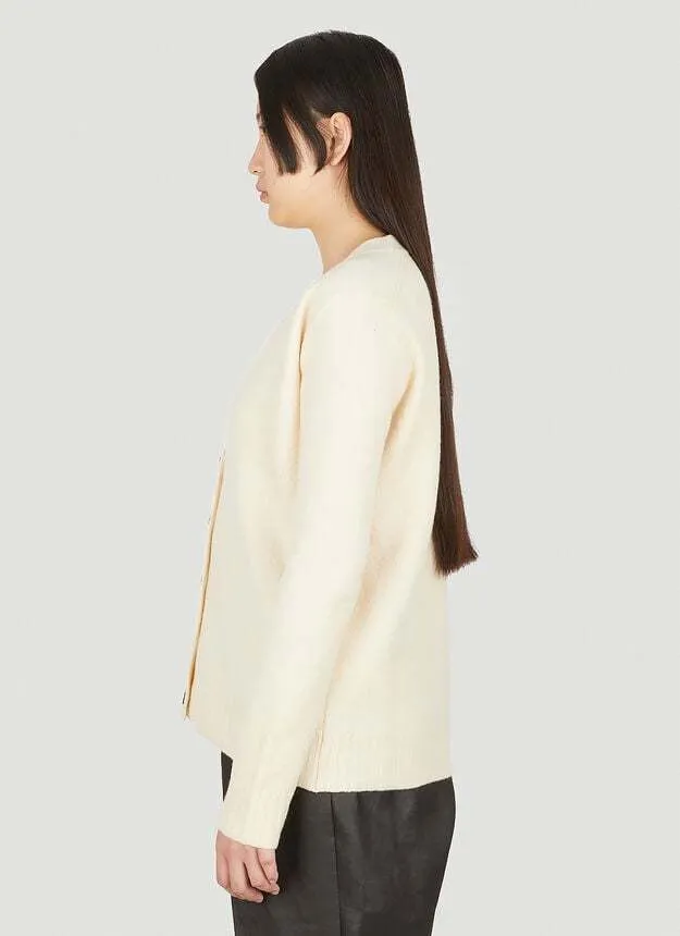 Jil Sander  |Casual Style Wool Street Style Long Sleeves Cardigans