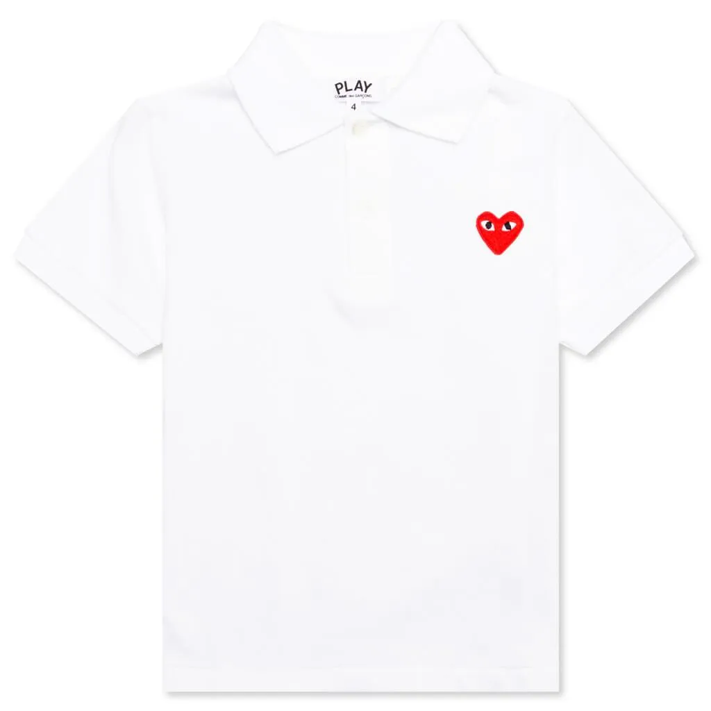 Kid's Polo Shirt - White